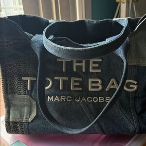 Marc Jacobs Denim Tote Bag Large USED
